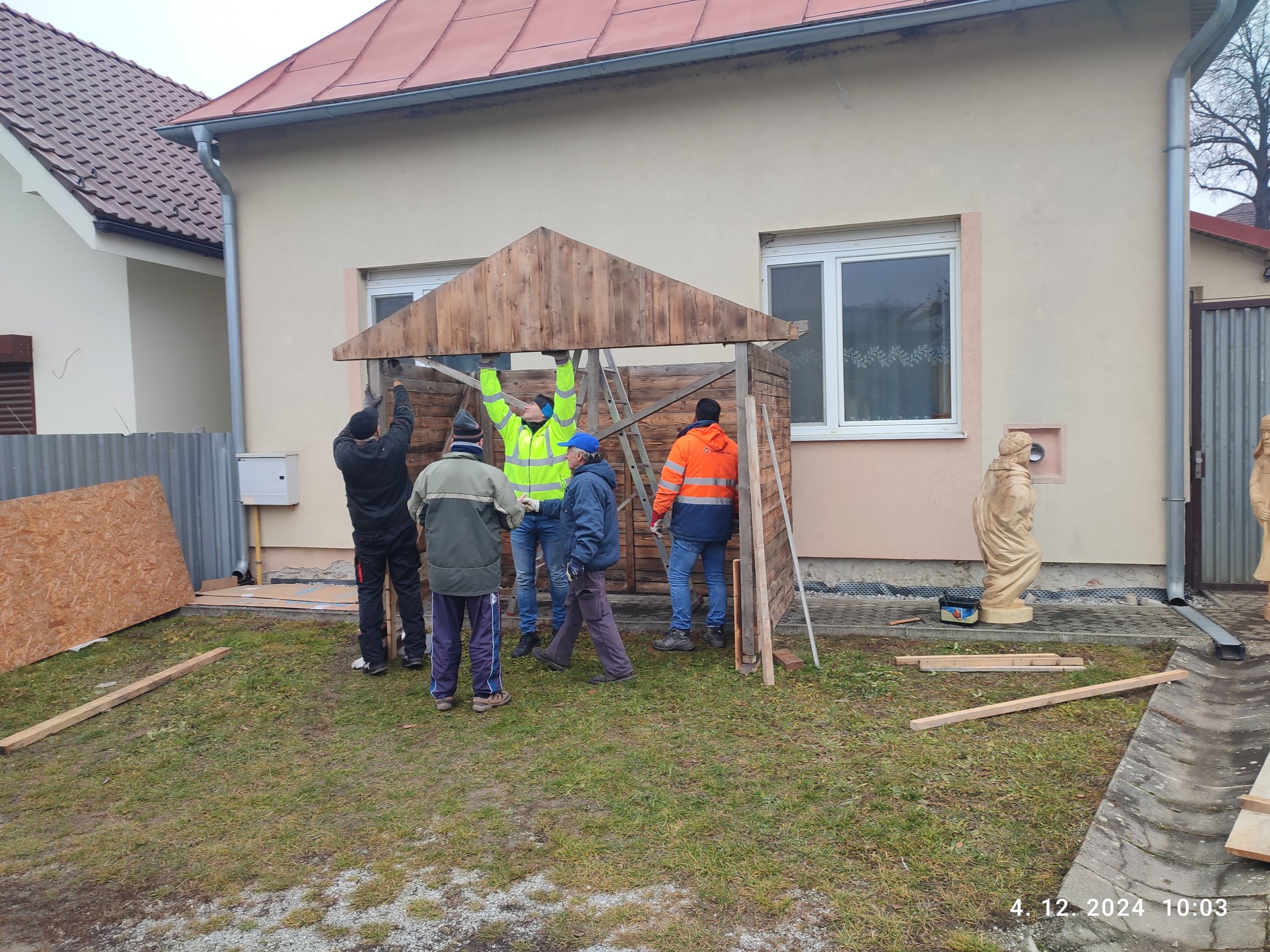 Realizácia osadenia Betlehema - foto 2