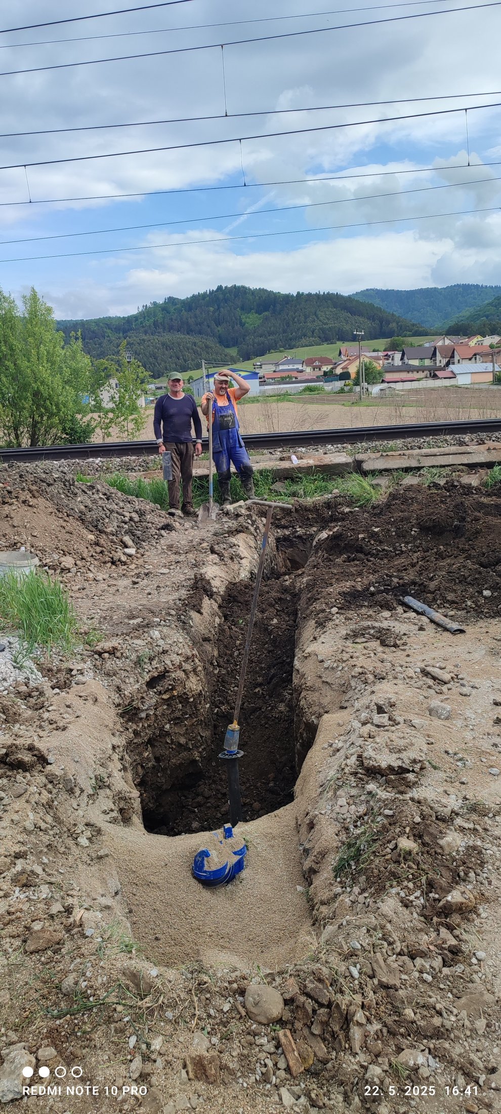 Oprava vodovodného potrubia