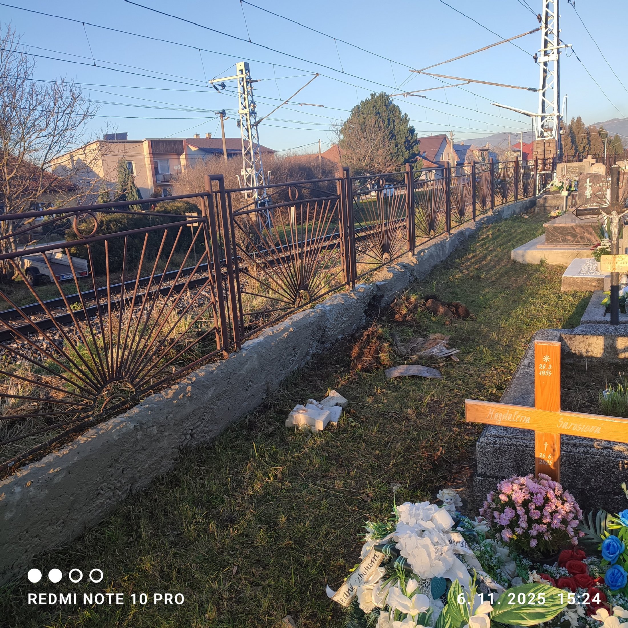 Oplotenie cintorína - foto 3